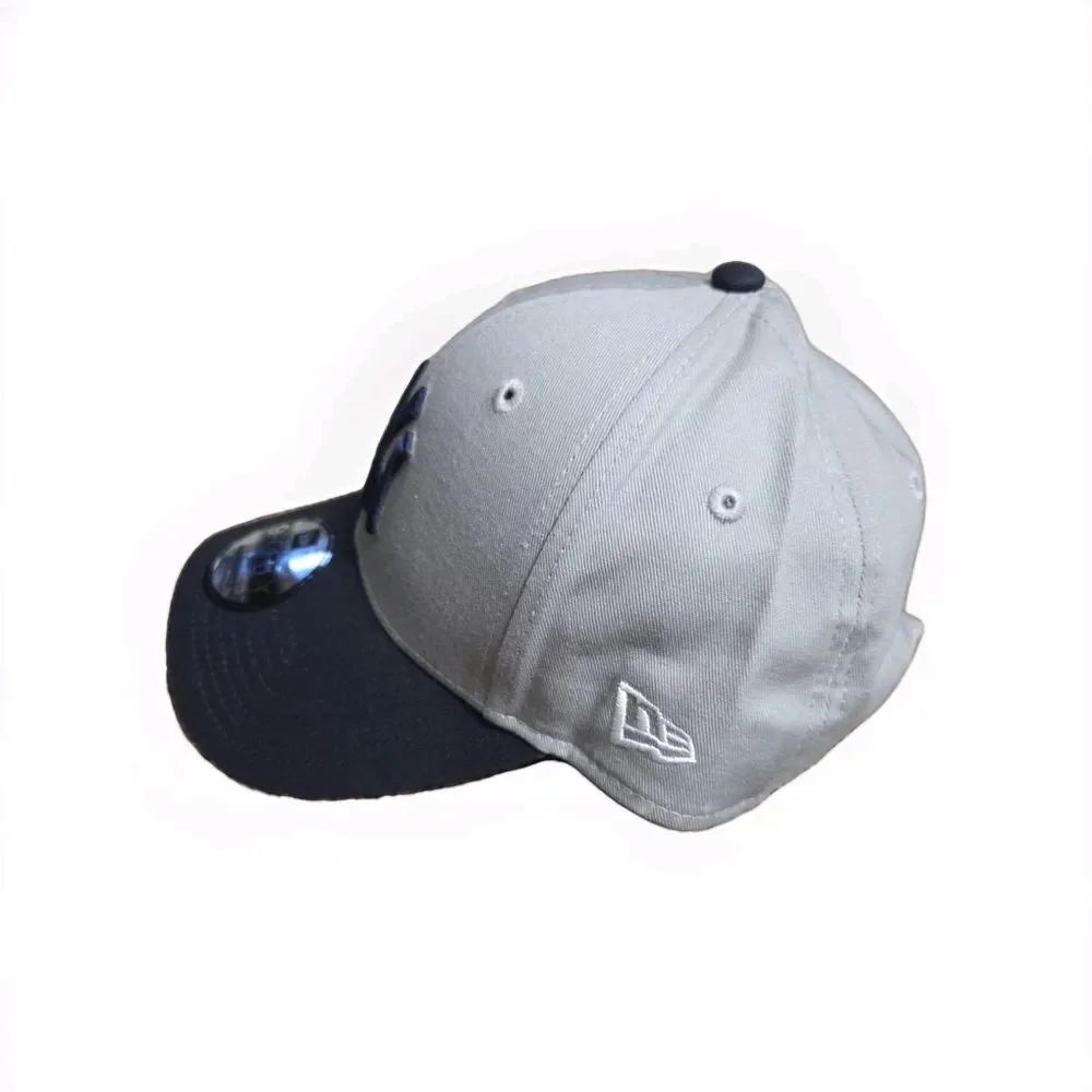 New York Yankees Hat‎ Cap NEW ERA 9TWENTY Strap Back Gray/BLUE Adjustable